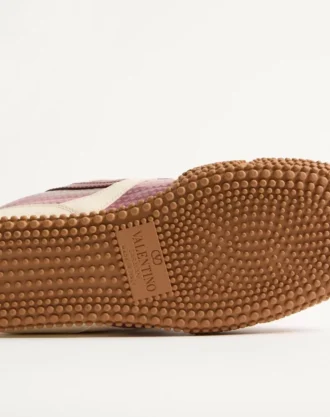 Amphibia Sneaker in Rubberized Calfskin and Calfskin