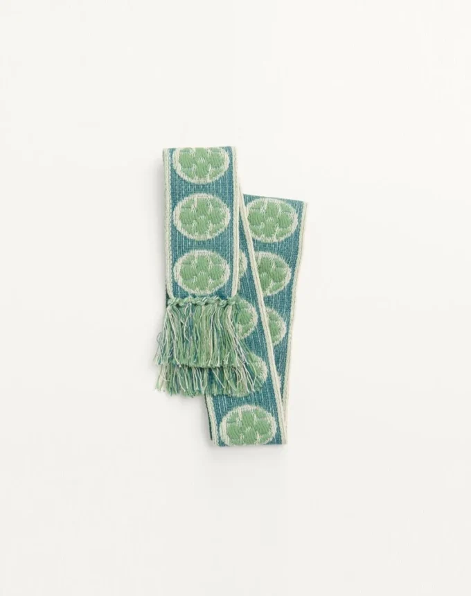 Antibes Cotton Scarf With Fringe