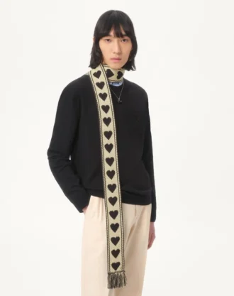 Antibes Cotton Scarf With Fringe