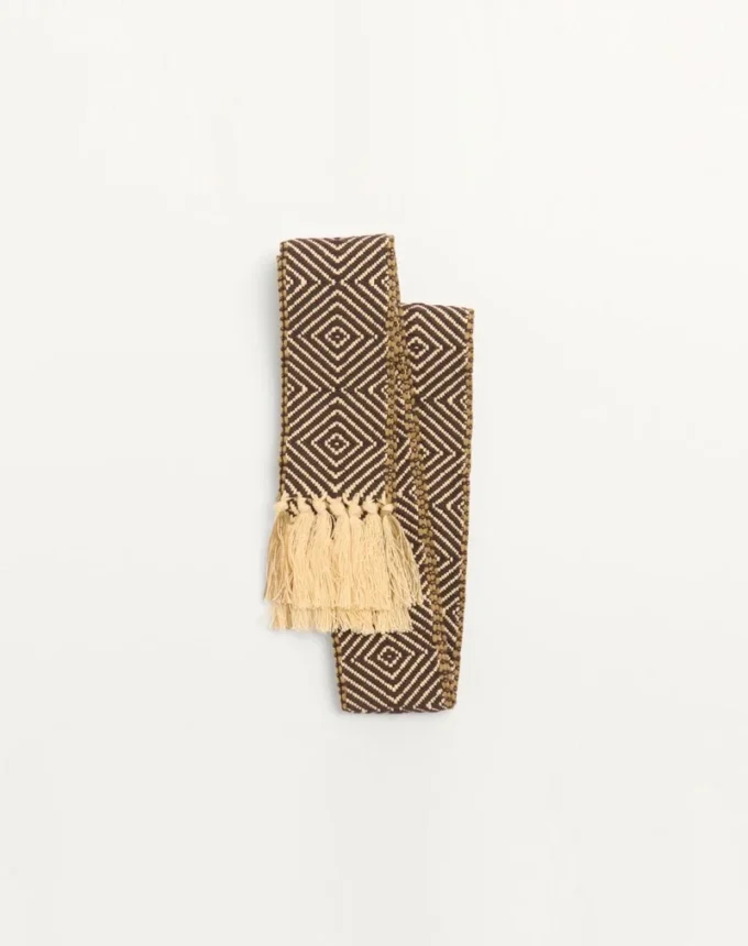 Antibes Cotton Scarf With Fringe
