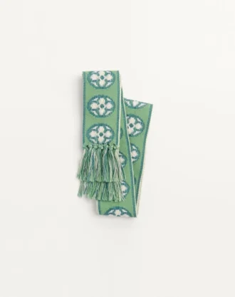 Antibes Cotton Scarf With Fringe