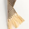 Antibes Cotton Scarf With Fringe