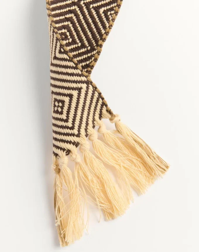 Antibes Cotton Scarf With Fringe