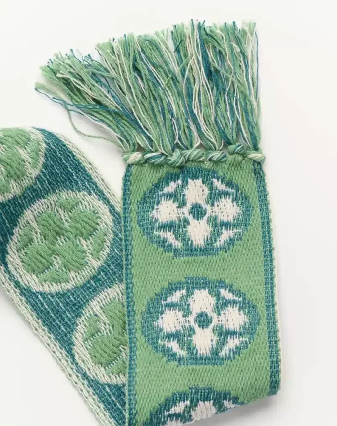 Antibes Cotton Scarf With Fringe