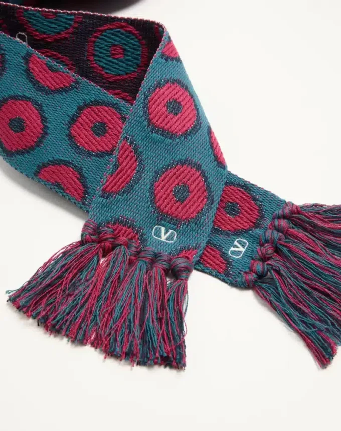 Antibes Cotton Scarf With Fringe