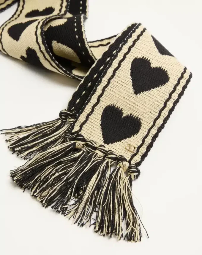 Antibes Cotton Scarf With Fringe