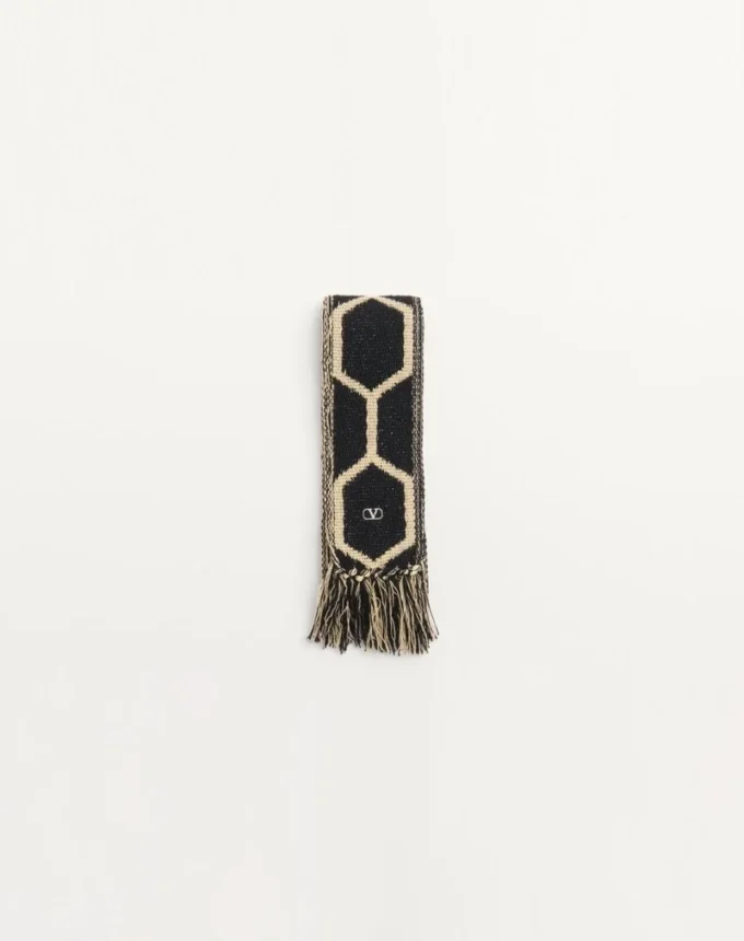 Antibes Cotton Scarf With Fringe