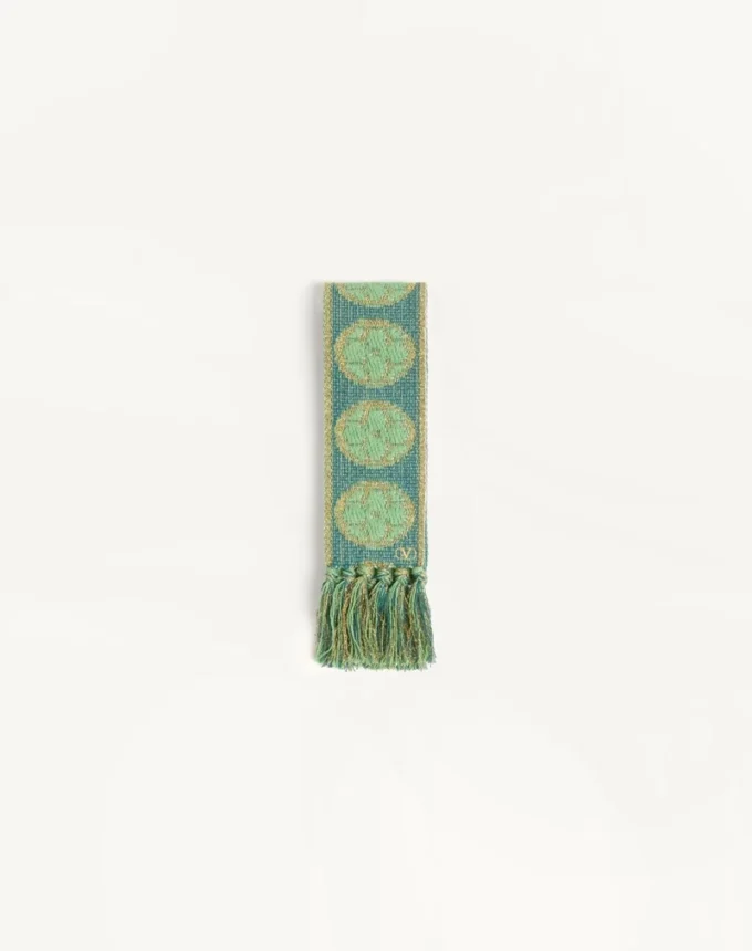 Antibes Scarf In Cotton And Metallic Fiber