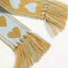 Antibes Scarf With Metallic Fiber