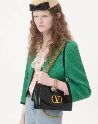 Apres L’Hiver Floral Matelassé Jacket