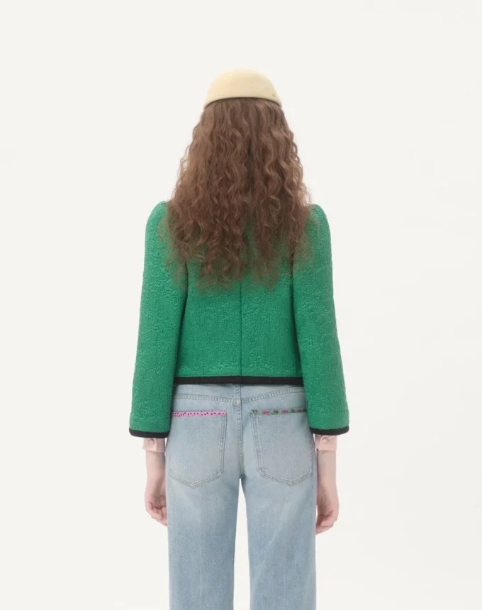 Apres L’Hiver Floral Matelassé Jacket Apres L’Hiver Floral Matelassé Jacket