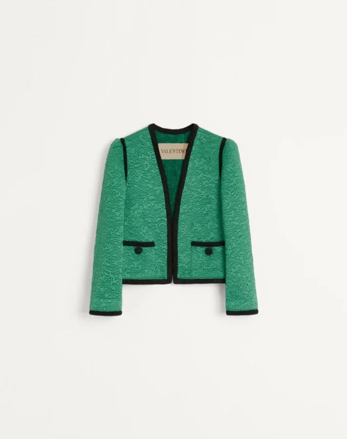 Apres L’Hiver Floral Matelassé Jacket Apres L’Hiver Floral Matelassé Jacket