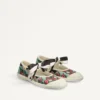 Ballerina Bay By Bay Sneaker In Jacquard Fabric With Floral Embroidery