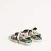 Ballerina Bay By Bay Sneaker In Jacquard Fabric With Floral Embroidery
