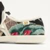 Ballerina Bay By Bay Sneaker In Jacquard Fabric With Floral Embroidery