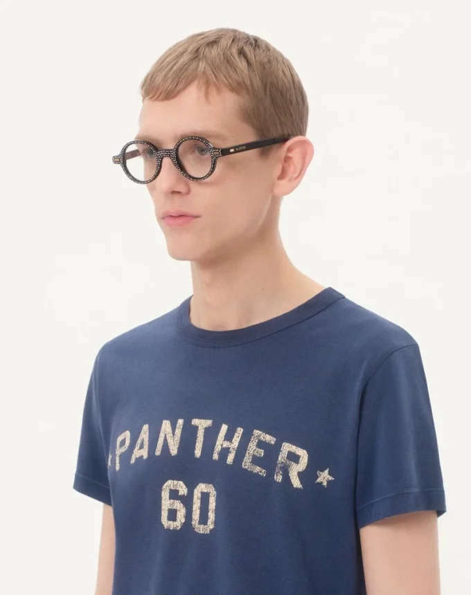 Bizarre Circle Glasses with Crystals in Acetate Bizarre Circle Glasses with Crystals in Acetate