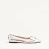 Bowow Ballerina in Laminated Nappa