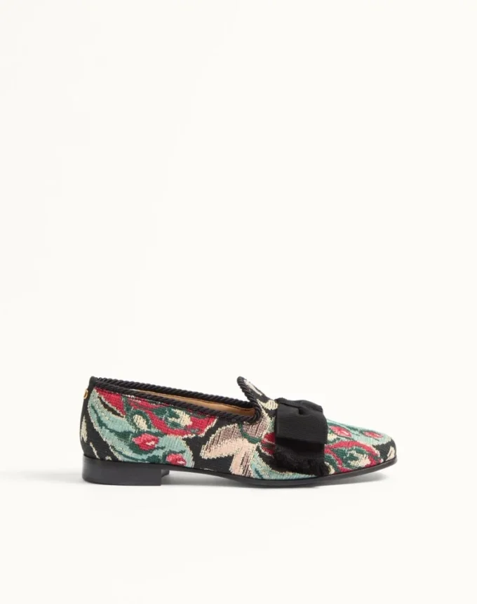 Bowow Loafer In Jacquard Fabric