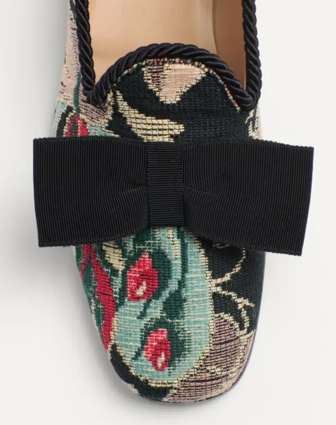 Bowow Loafer In Jacquard Fabric