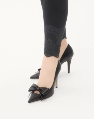 Bowow Pump In Kidskin 100Mm