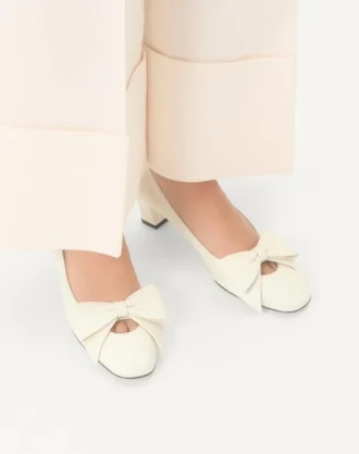 Bowow Pumps In Kidskin 45Mm