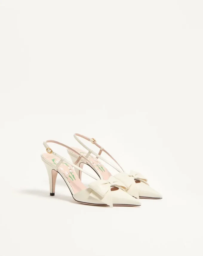 Bowow Slingback Pumps In Kidskin 85Mm
