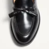 Bowshire Loafer In Shiny Calfskin