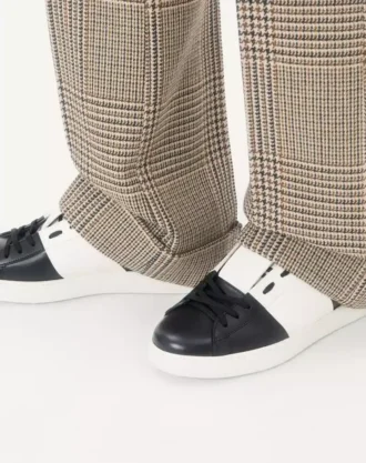 Calfskin Open Sneaker