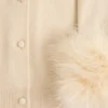 Cardigan With Feathers