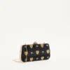 Carry Secrets Minaudiere With Rhinestone Cour De Cœur Motif