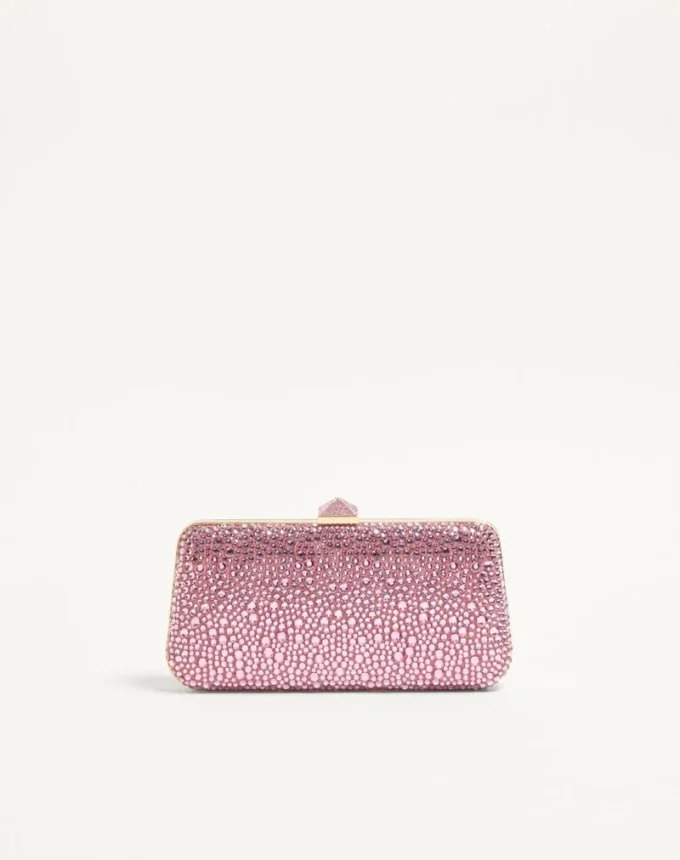 Carry Secrets Rhinestone Minaudiere