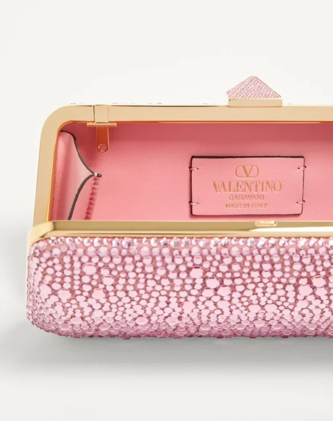 Carry Secrets Rhinestone Minaudiere