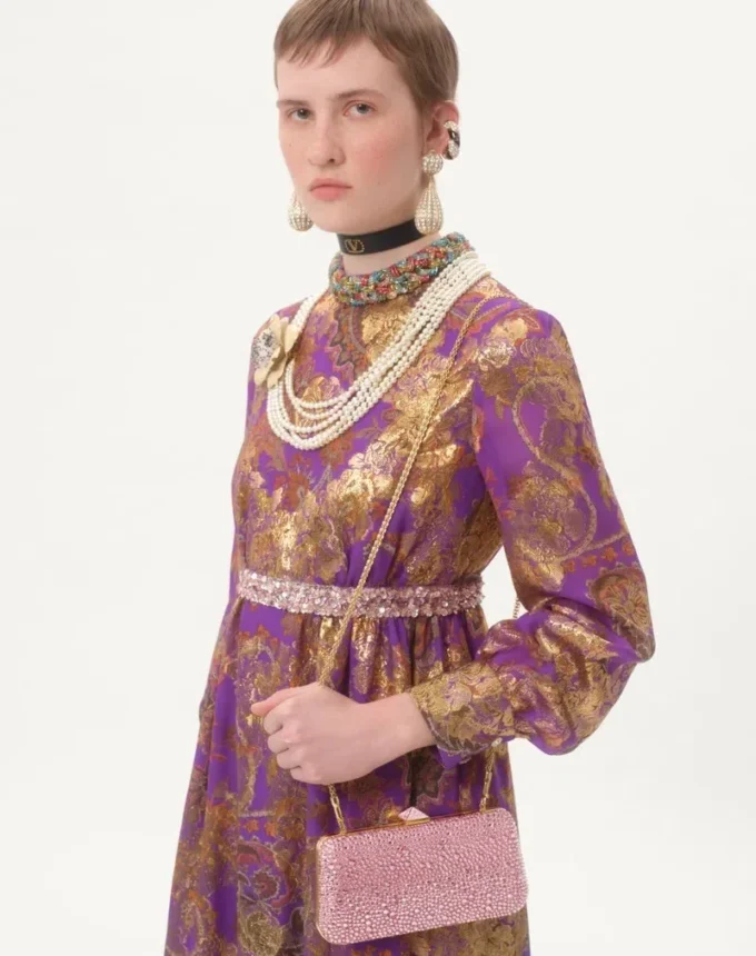 Carry Secrets Rhinestone Minaudiere