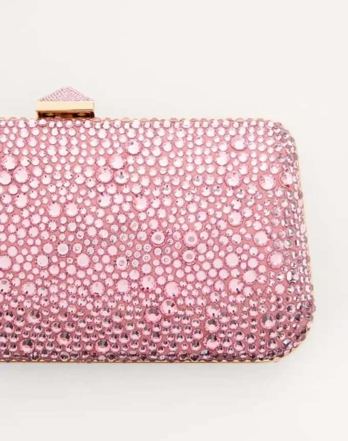 Carry Secrets Rhinestone Minaudiere