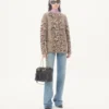 Cashmere Animal Print Cardigan Cashmere Animal Print Cardigan