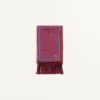 Chamber Silk Bandeau Scarf With Fringe