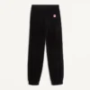 Chenille Jogging Pants With Chez Valentino Patch