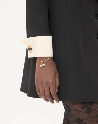 Cherryfic Bracelet In Metal And Swarovski® Crystals