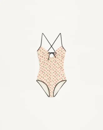 Cherryfic Lycra One-Piece Swimsuit