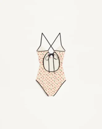 Cherryfic Lycra One-Piece Swimsuit