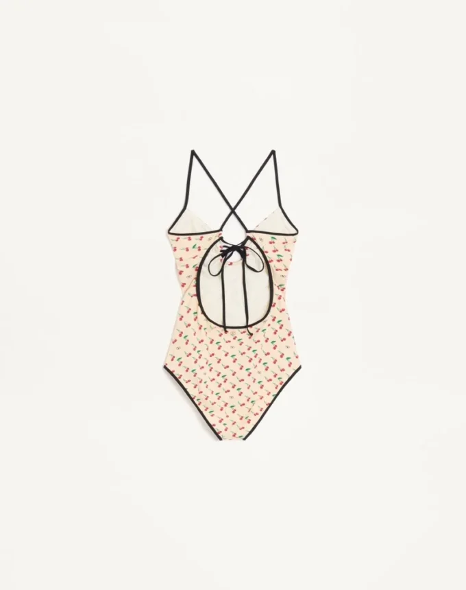 Cherryfic Lycra One-Piece Swimsuit Cherryfic Lycra One-Piece Swimsuit