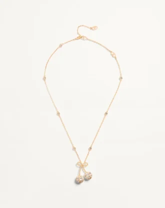 Cherryfic Necklace In Metal And Swarovski® Crystals