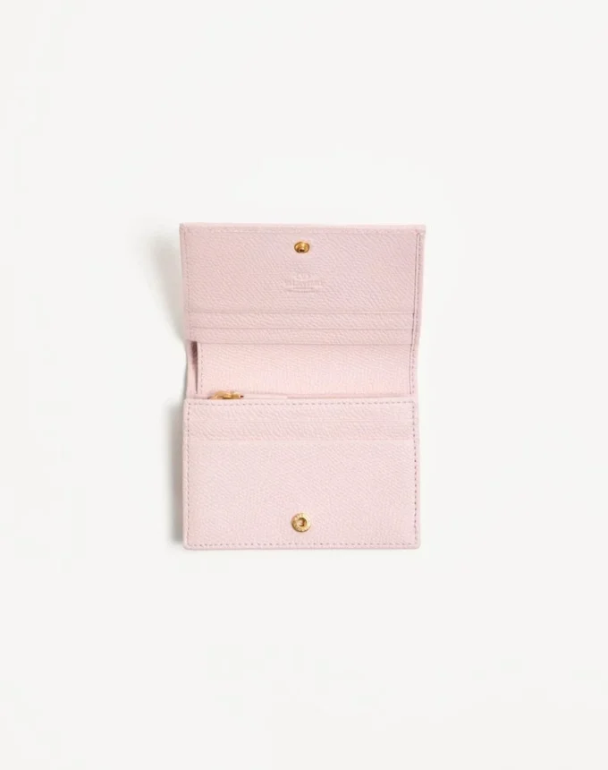 Cherryfic Wallet in Grainy Calfskin