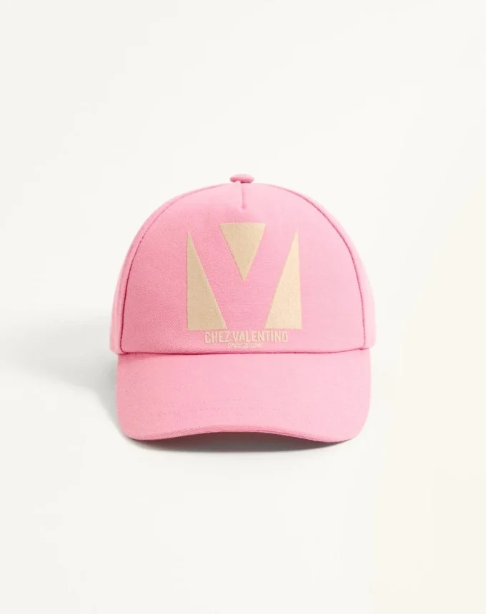Chez Valentino Cotton Baseball Cap
