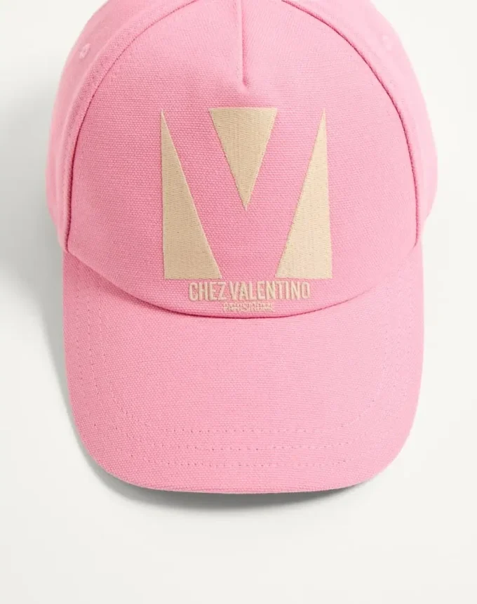 Chez Valentino Cotton Baseball Cap