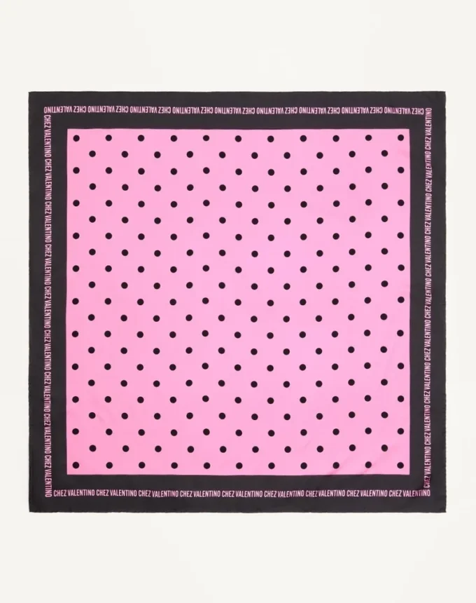 Chez Valentino Silk Scarf