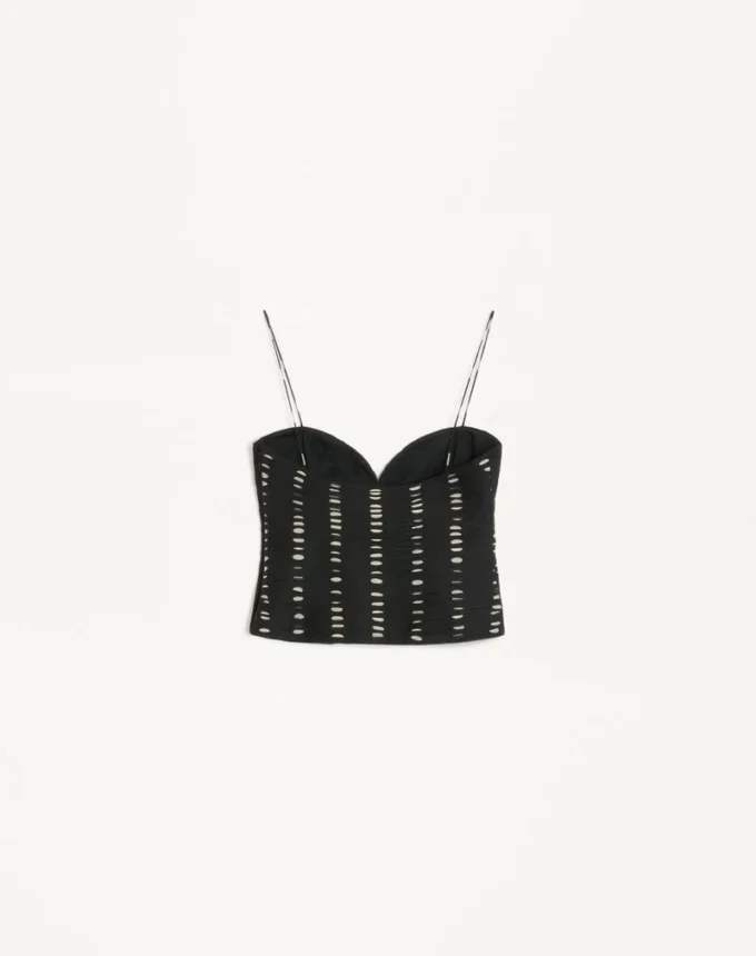 Chiffon Top With Plusdepois Print Chiffon Top With Plusdepois Print