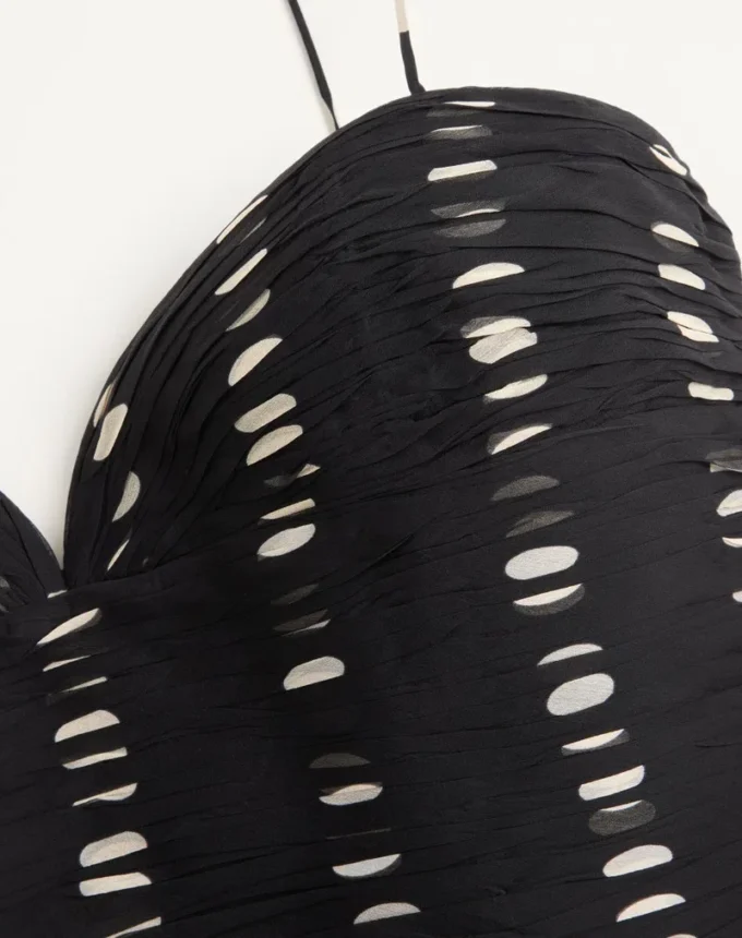 Chiffon Top With Plusdepois Print Chiffon Top With Plusdepois Print