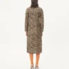 Cloth Coat In Animalier Print