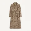 Cloth Coat In Animalier Print